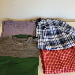 Men Clothing Bundle 4 Shirts Size Small